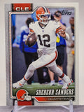 2026 Topps Flagship #216 Shedeur Sanders