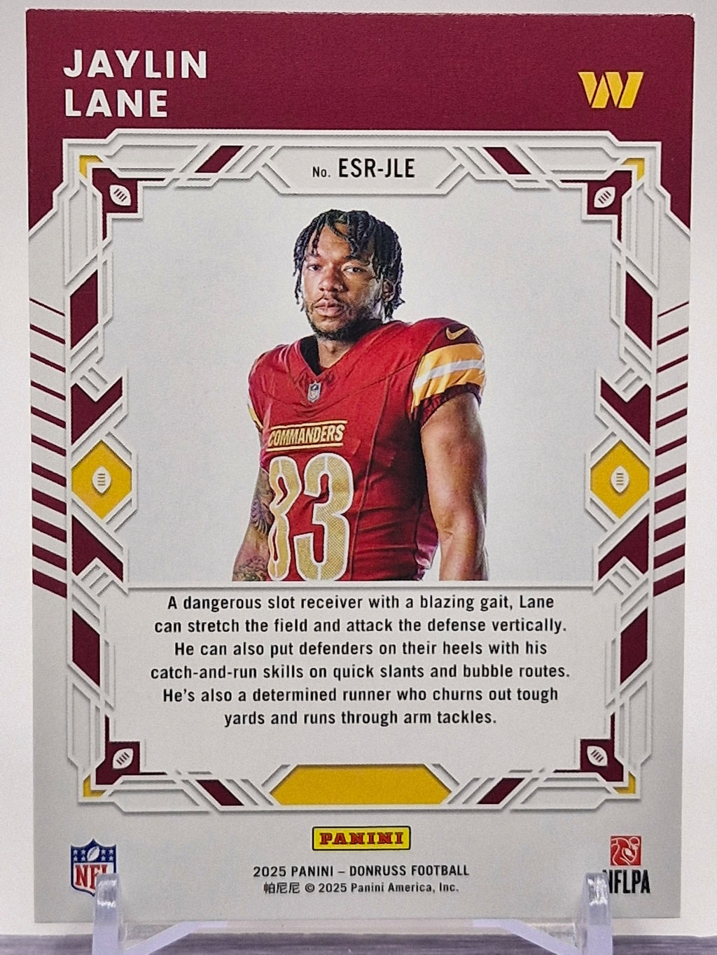 2025 Donruss #ESR-JLE Jaylin Lane Elite Series Rookies