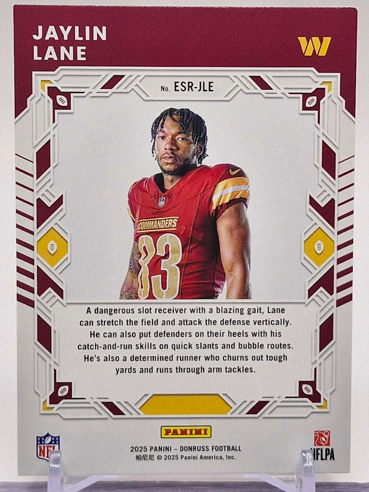 2025 Donruss #ESR-JLE Jaylin Lane Elite Series Rookies