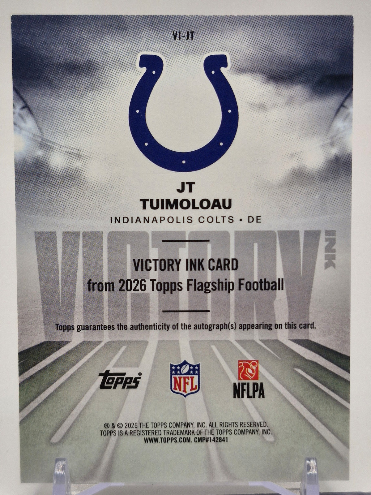 2026 Topps Flagship #VI-JT JT Tuimoloau Victory Ink #/99