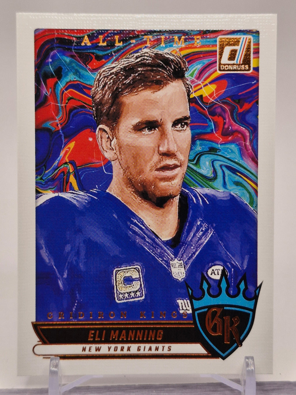 2025 Donruss #ATGK-EMG Eli Manning All-Time Gridiron Kings
