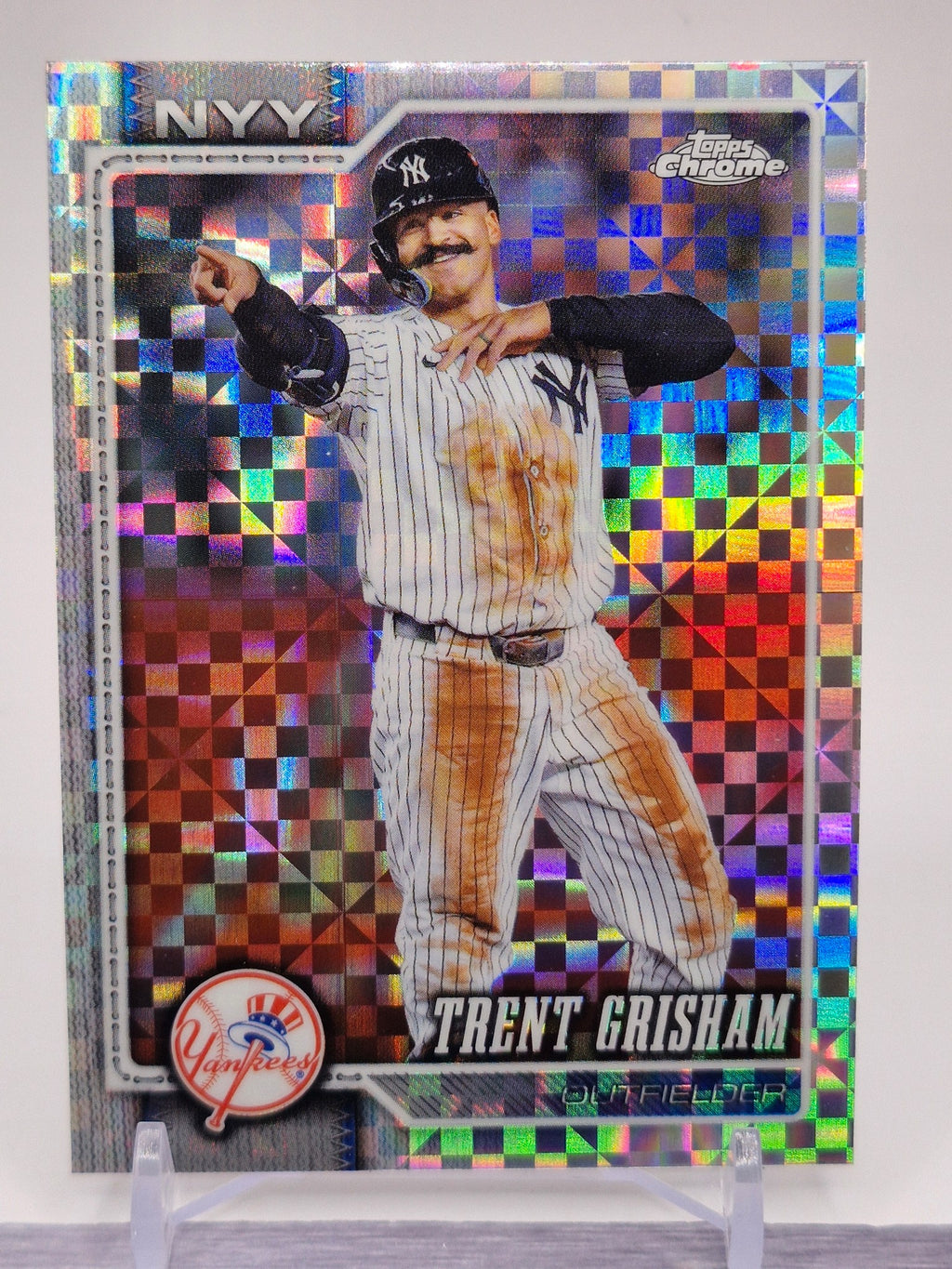 2026 Topps Chrome #79 Trent Grisham X-Fractors