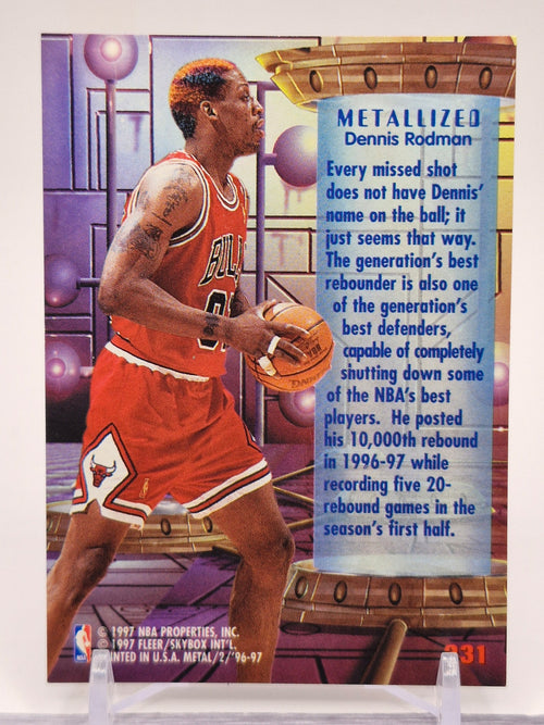 1996-97 Metal #231 Dennis Rodman