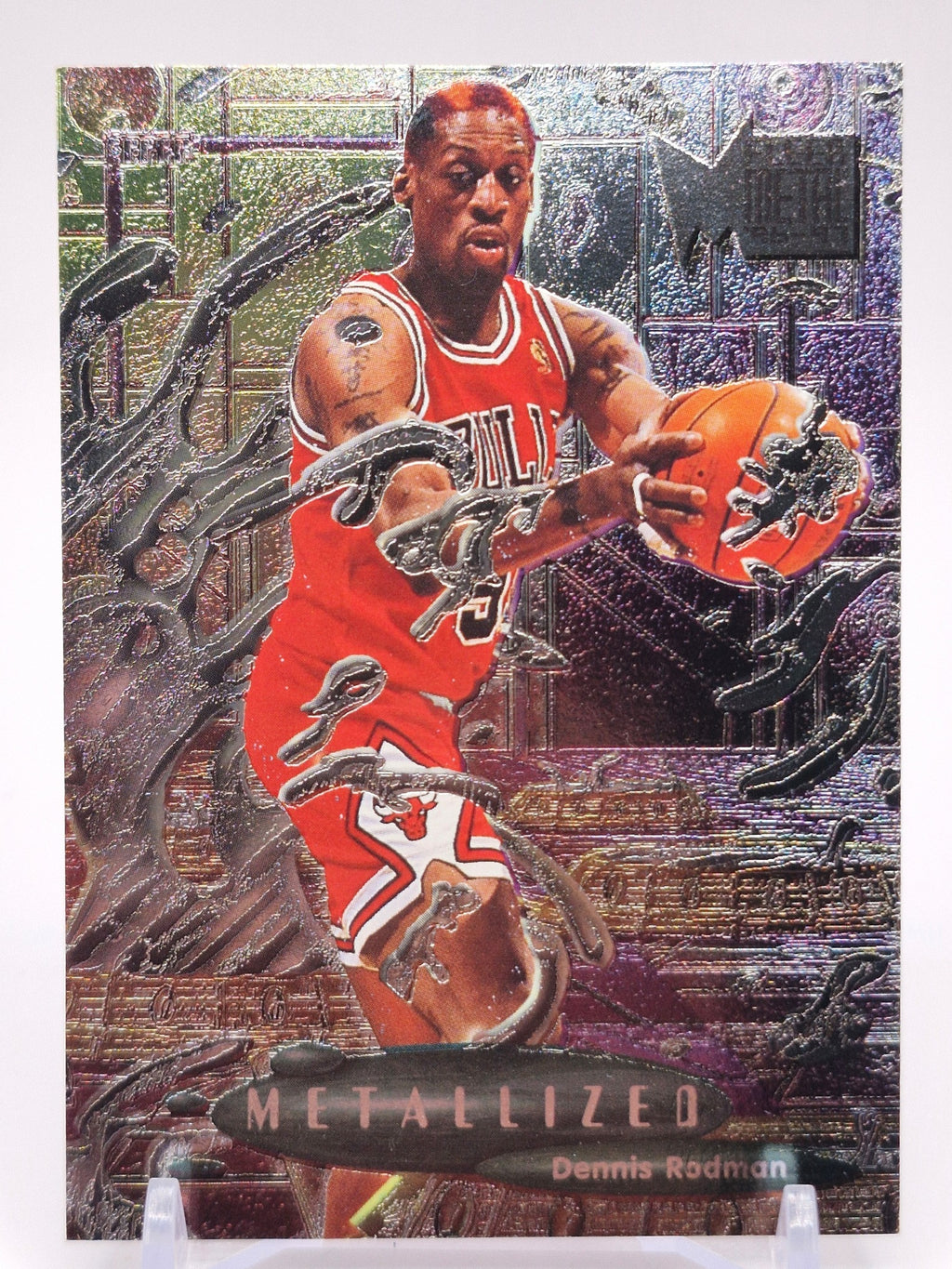 1996-97 Metal #231 Dennis Rodman