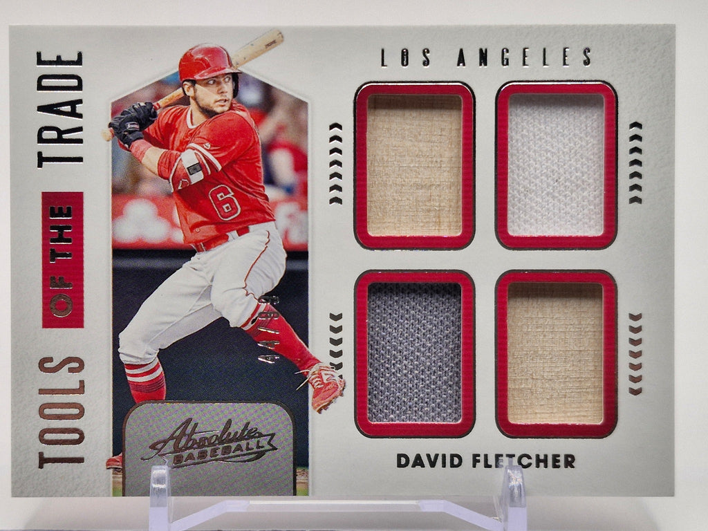 2020 Panini Absolute #TT4-DF David Fletcher Tools of the Trade 4 Swatch
