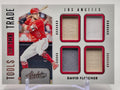 2020 Panini Absolute #TT4-DF David Fletcher Tools of the Trade 4 Swatch