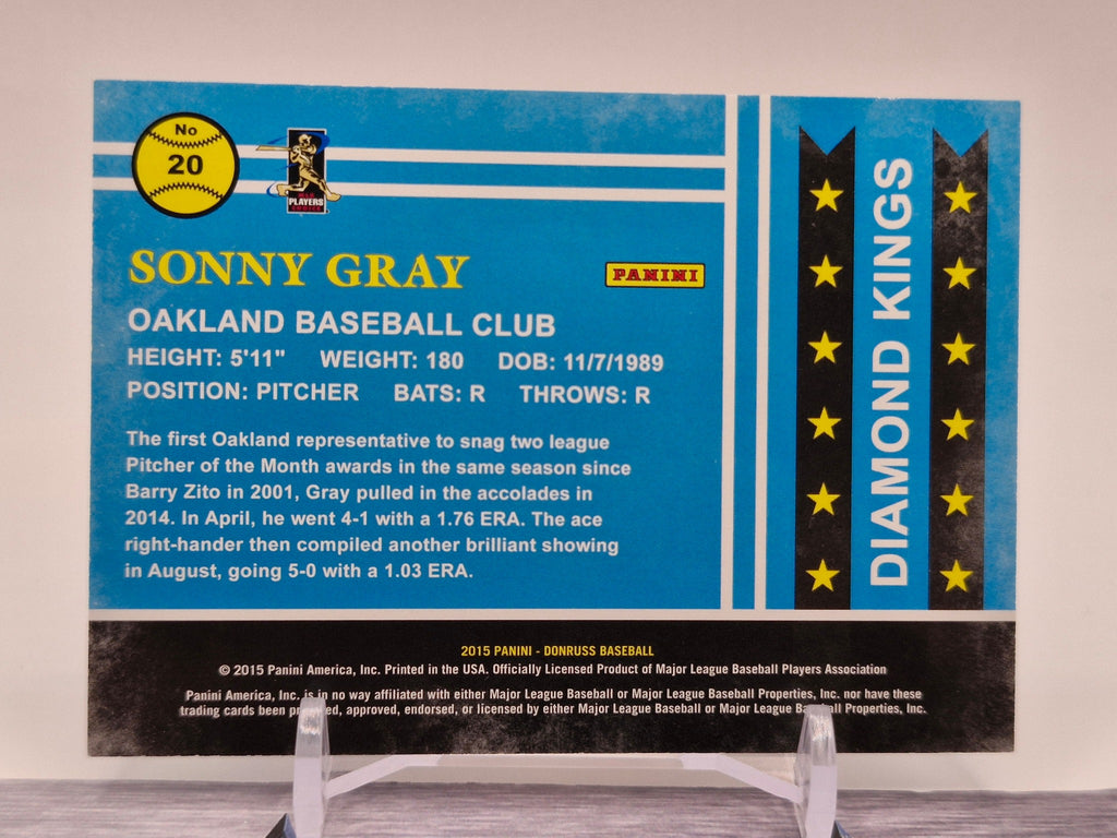 2015 Donruss #20 Sonny Gray Hot Off The Press