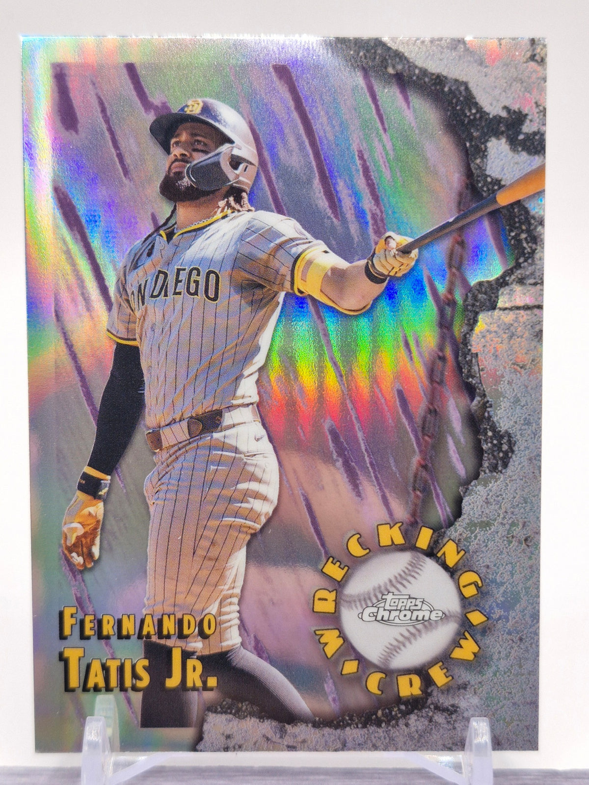 2026 Topps Chrome #WC-10 Fernando Tatis Jr. Wrecking Crew