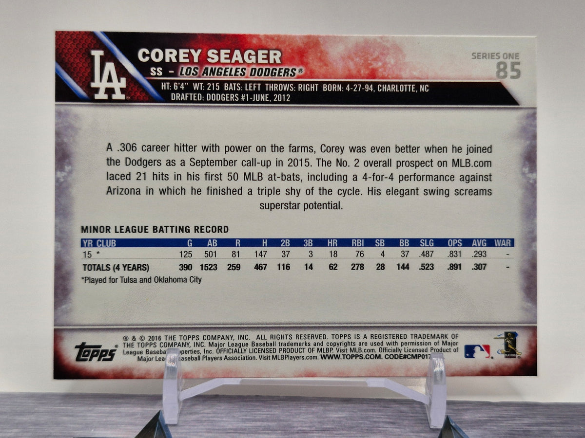 2016 Topps #85 Corey Seager