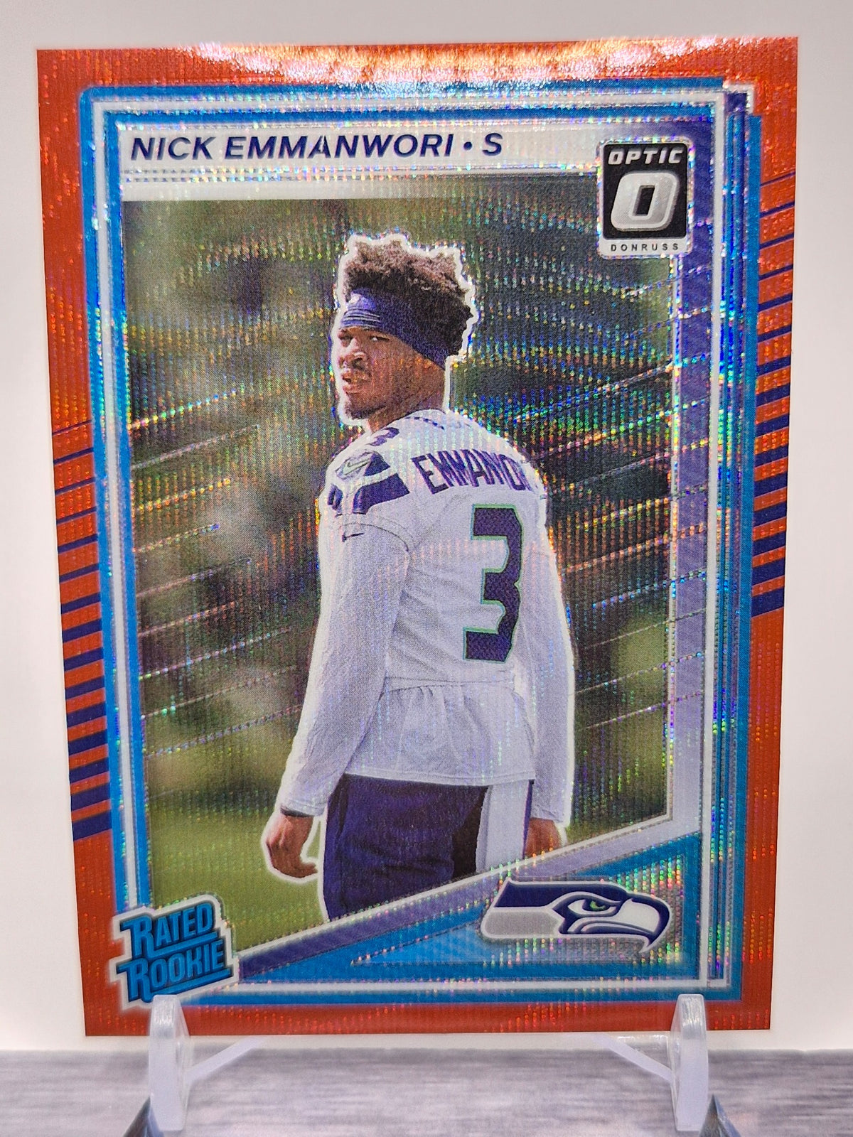 2025 Donruss #348 Nick Emmanwori Press Proofs Green
