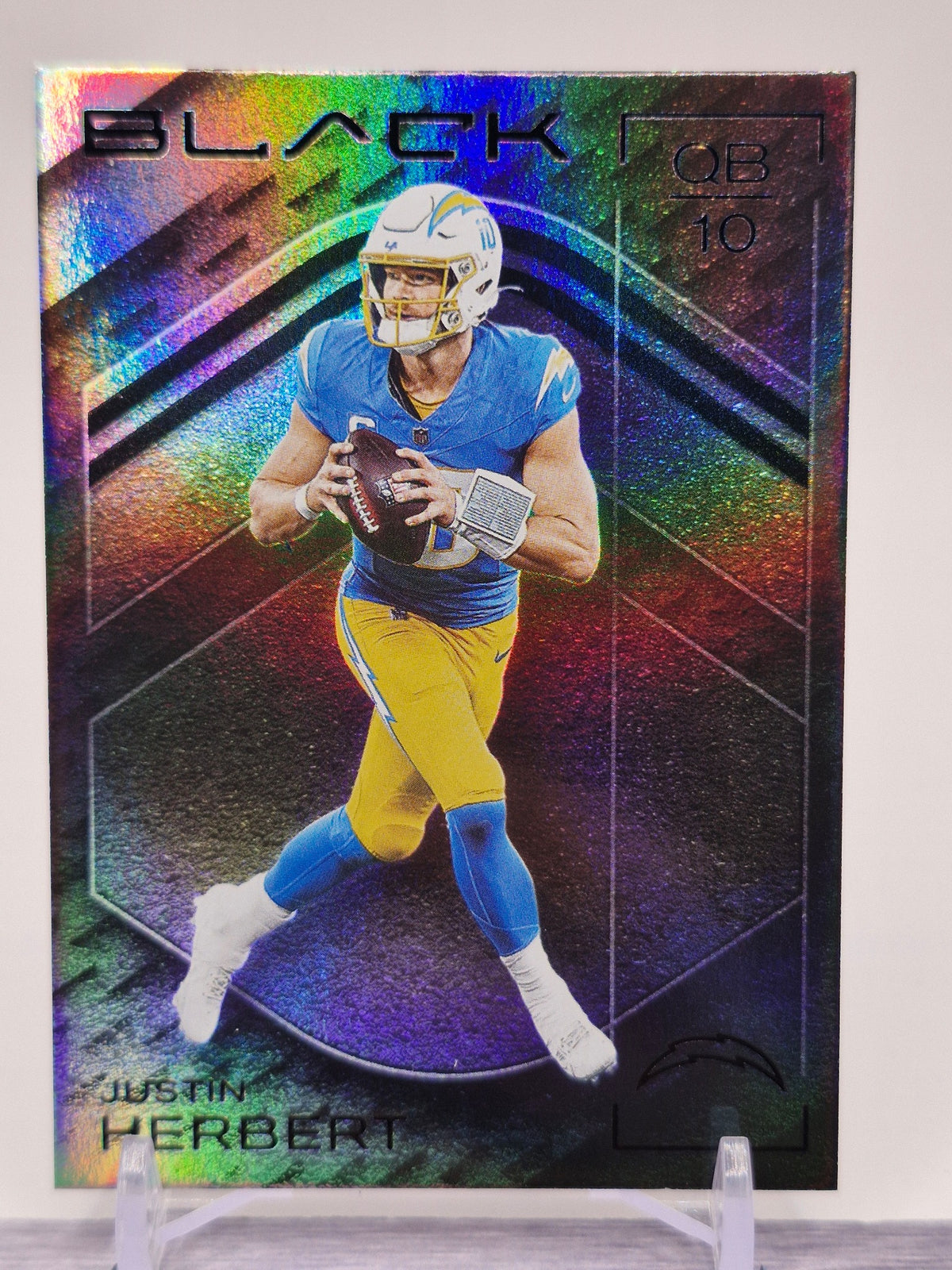 2025 Panini Black #57 Justin Herbert