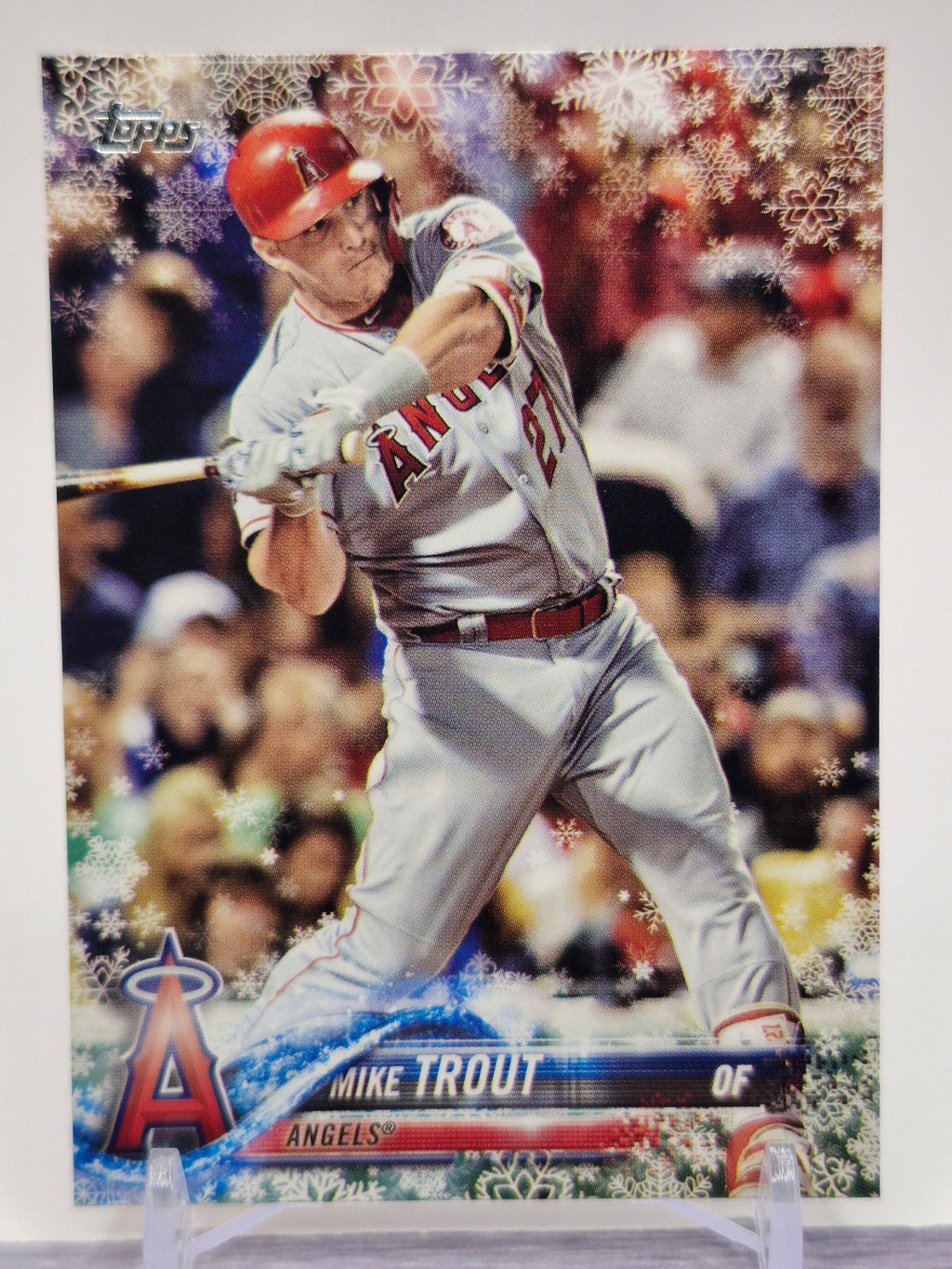 2018 Topps Holiday #HMW100 Mike Trout