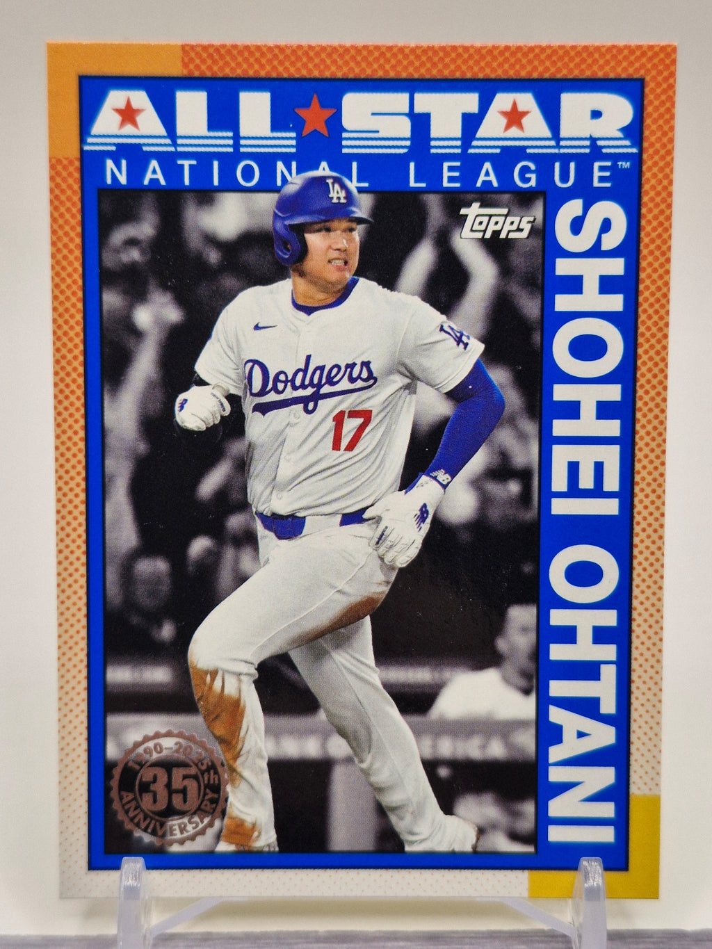 2025 Topps #90AS-2b Shohei Ohtani 1990 Topps Baseball 35th Anniversary All-Stars