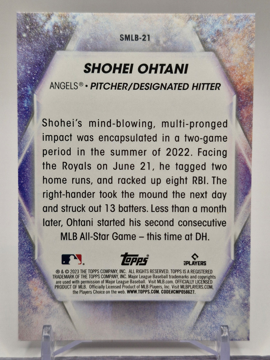 2023 Topps #SMLB-21 Shohei Ohtani Stars of MLB