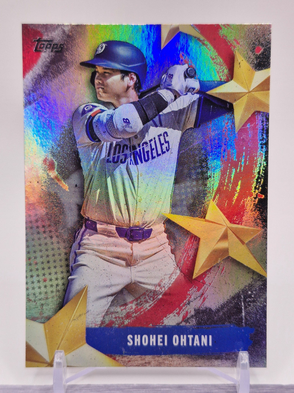 2025 Topps #SMLB-10 Shohei Ohtani Stars of MLB Black Foilboard
