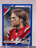 2019 Donruss #162V Tom Brady Press Proof Blue