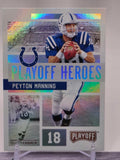 2018 Panini Playoff #12 Peyton Manning Playoff Heroes