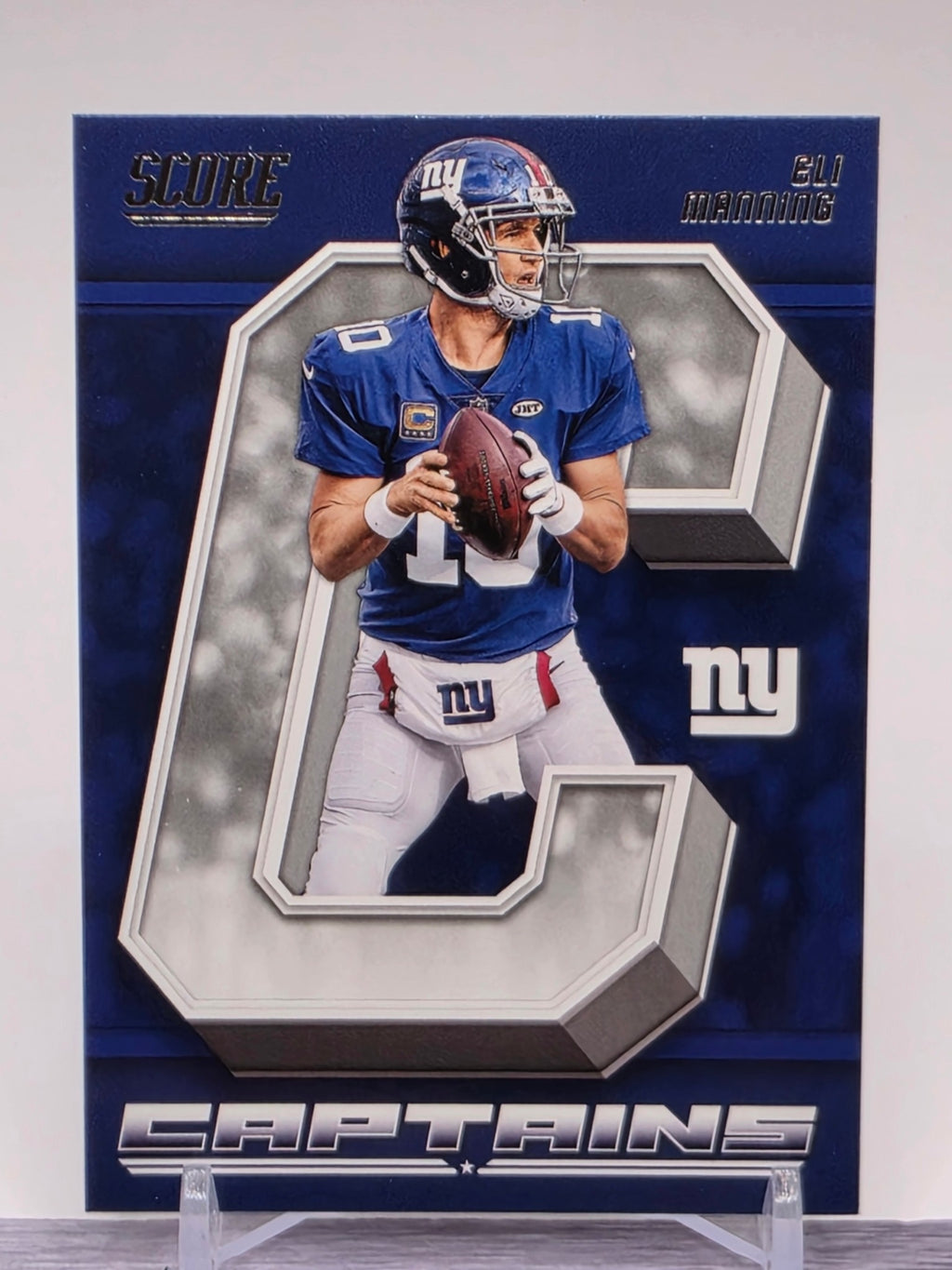 2018 Score #21 Eli Manning Captains