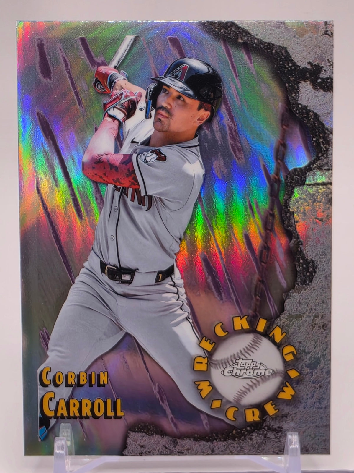 2026 Topps Chrome #WC-14 Corbin Carroll Wrecking Crew