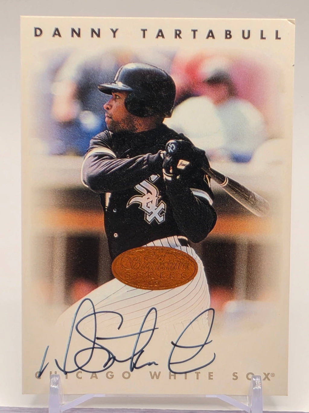 1996 Leaf Signature Series #NNO Danny Tartabull Autographs Bronze