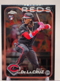 2024 Topps Chrome #44 Elly De La Cruz Refractors