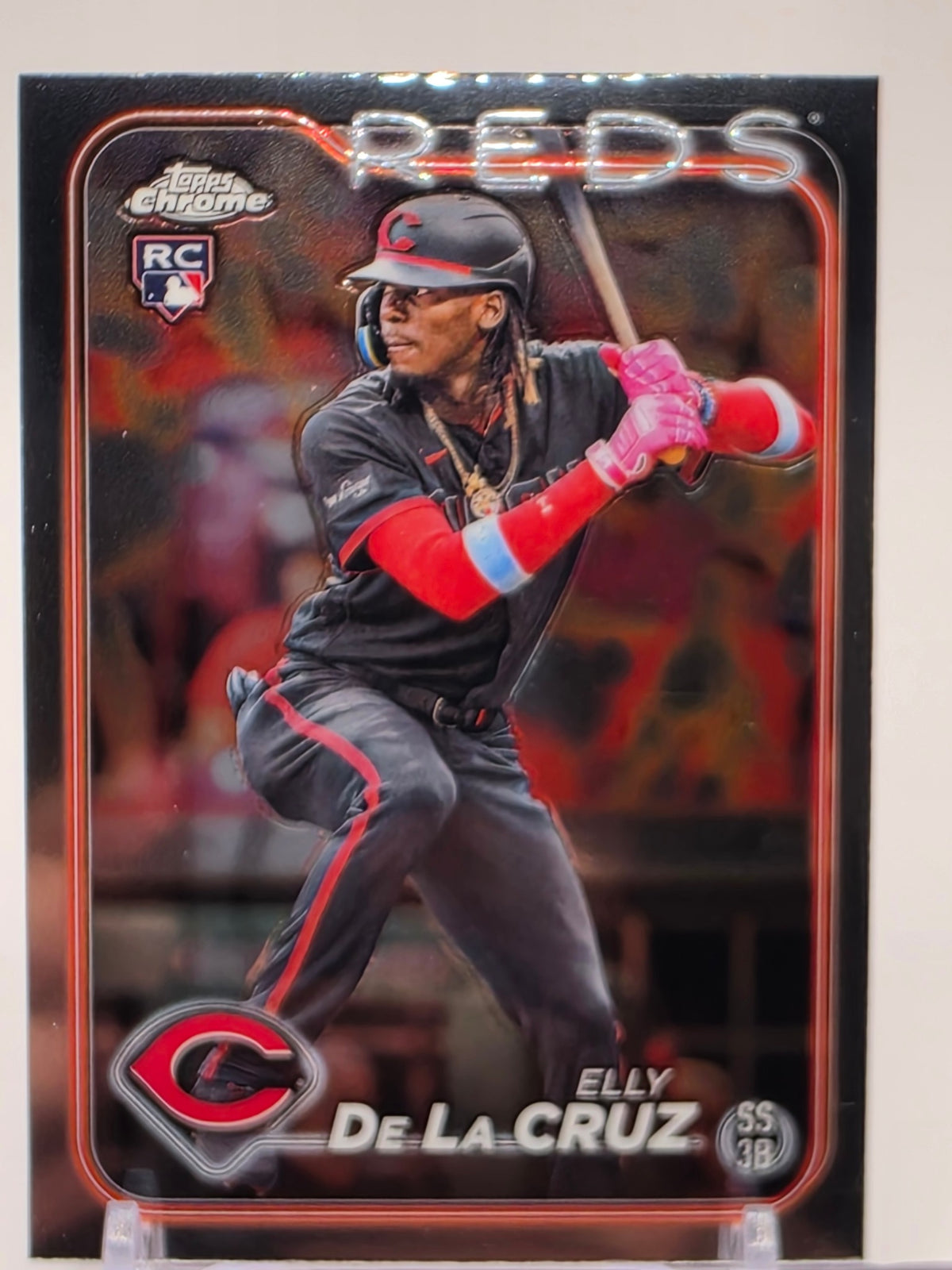 2024 Topps Chrome #44 Elly De La Cruz Refractors
