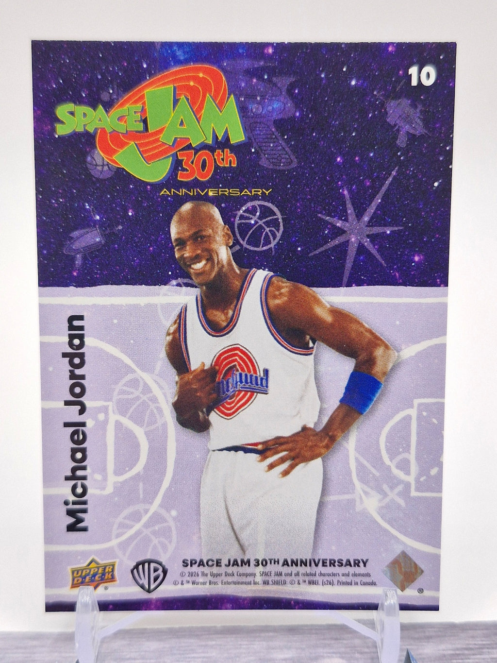 2026 Upper Deck Space Jam 30th Anniversary #10 Michael Jordan