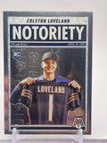 2025 Panini Mosaic #24 Colston Loveland Notoriety