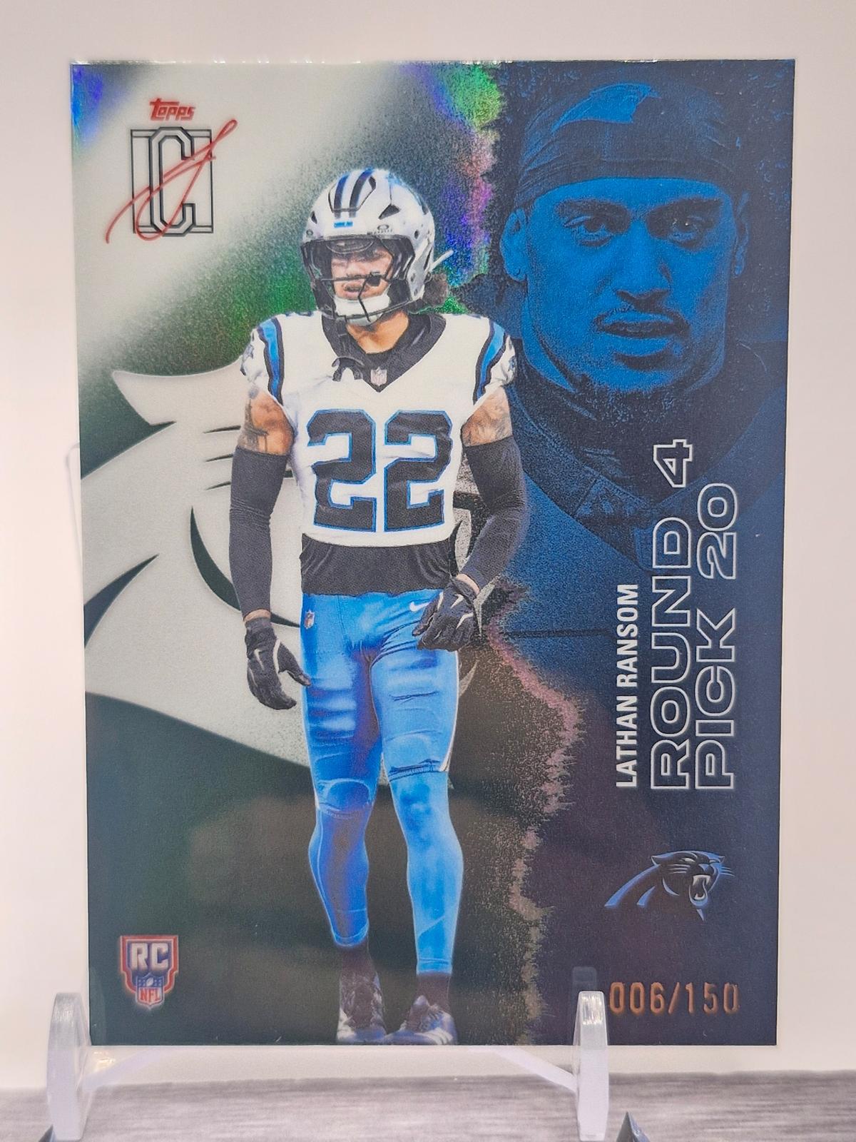 2025 Topps Signature Class #238 Lathan Ransom #/150