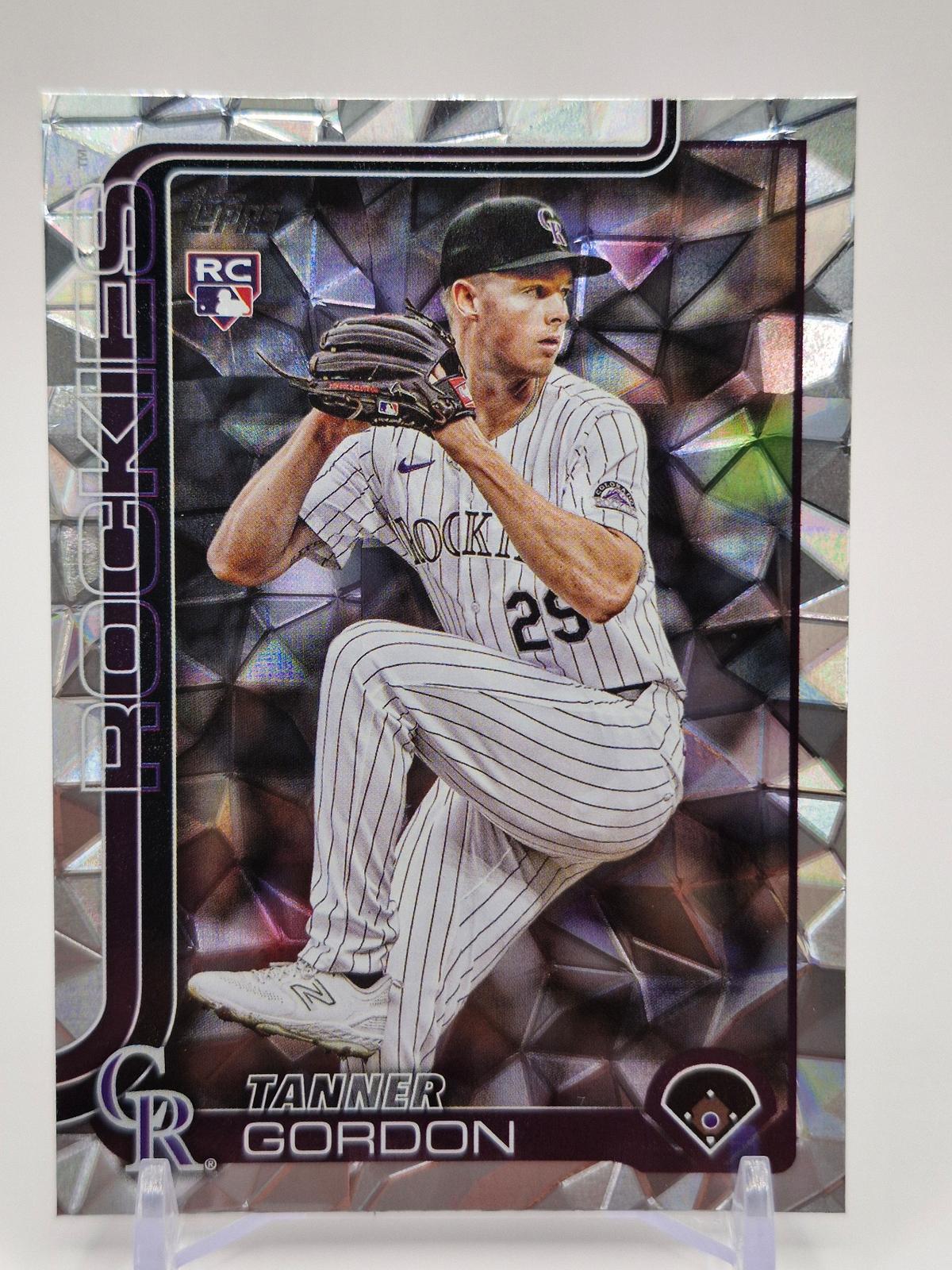 2025 Topps Update #US8 Tanner Gordon Diamante Foil