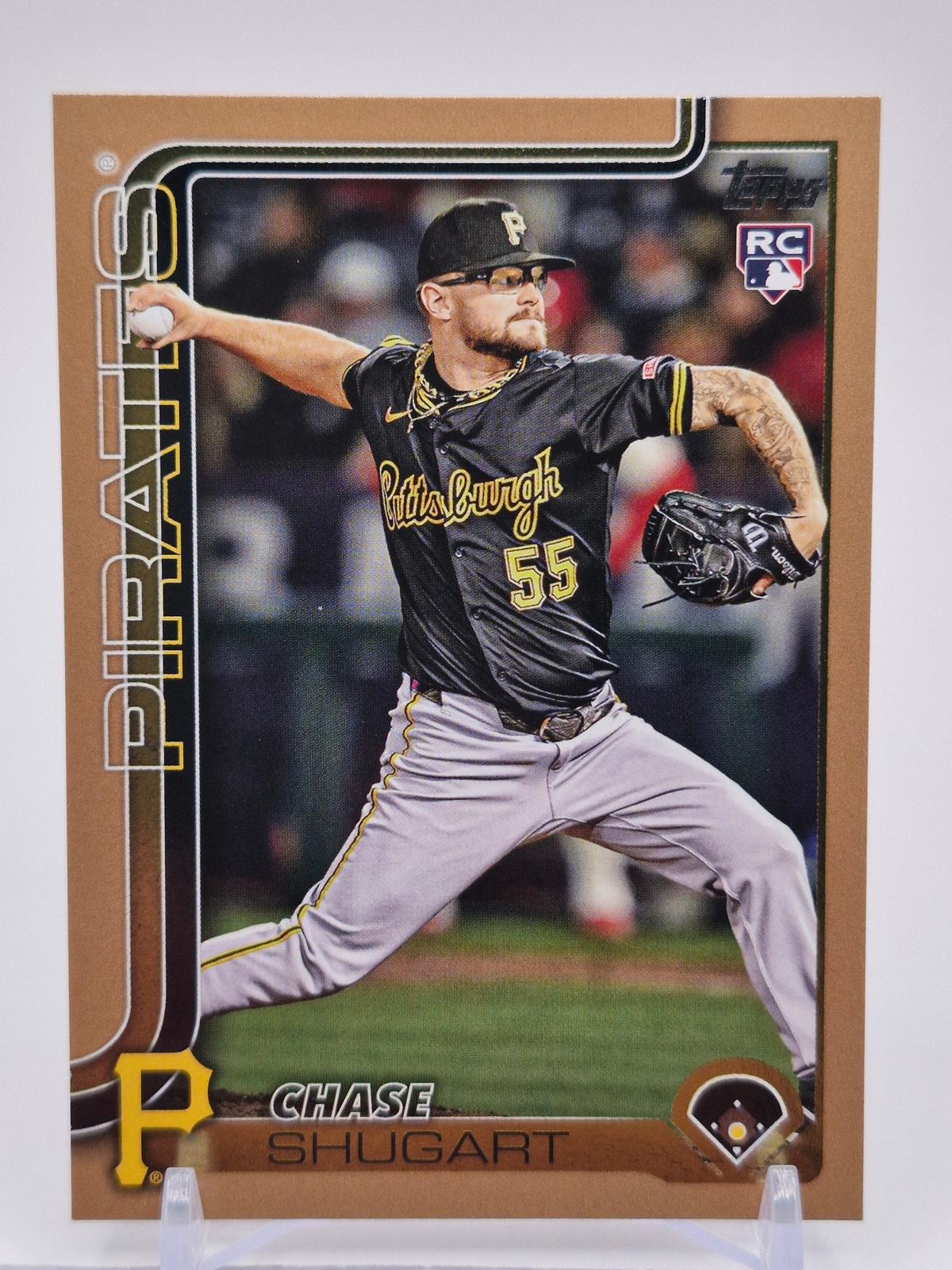 2025 Topps Update #US47 Chase Shugart Gold #/2025