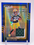 2025 Donruss Optic #DTBH-MGN Matthew Golden Donruss Threads Blue Hyper