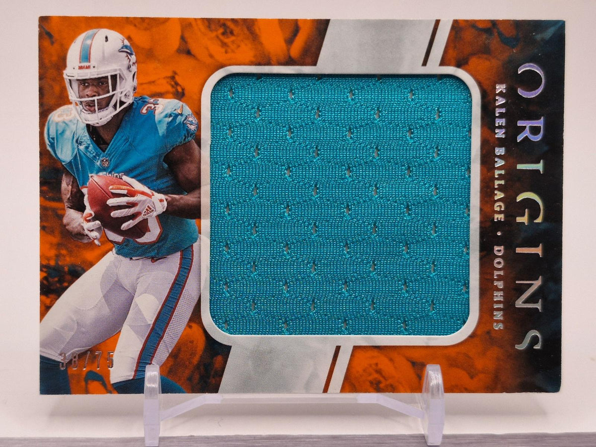 2018 Panini Origins #RJJ-16 Kalen Ballage Rookie Jumbo Jerseys