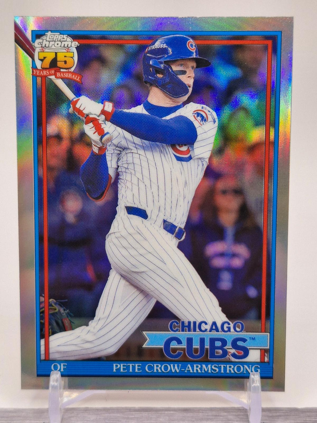 2026 Topps Chrome #91CB-14 Pete Crow-Armstrong 1991 Topps Baseball 35th