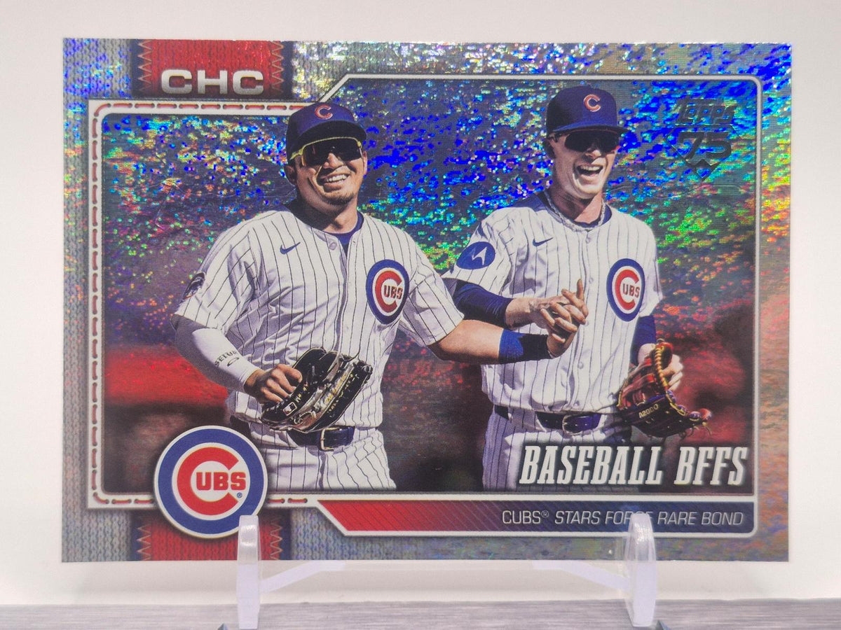 2026 Topps #126 Baseball BFFs Pink Holo Foil