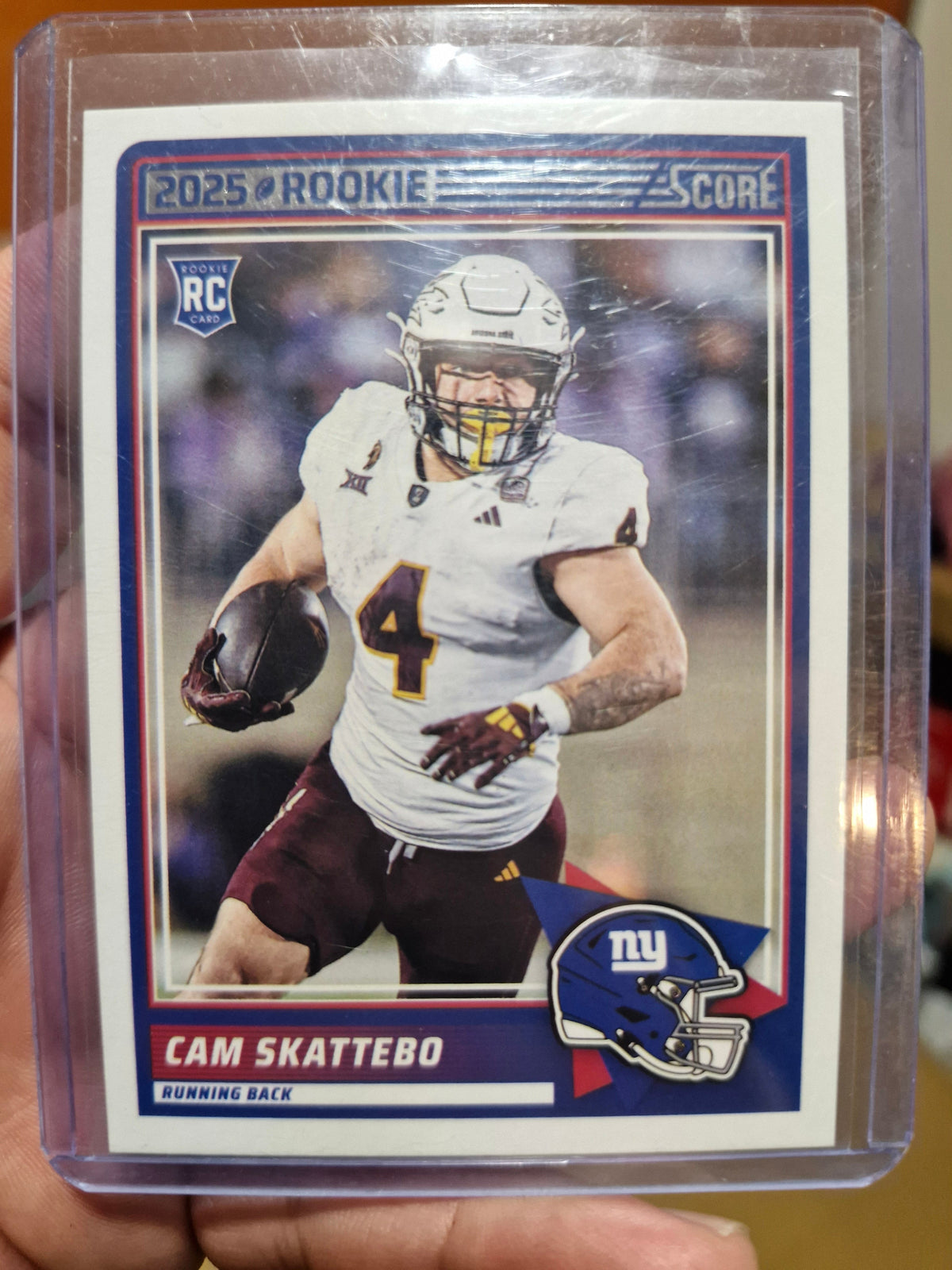 2025 Score Rookie RC - Cam Skattebo (New York Giants)
