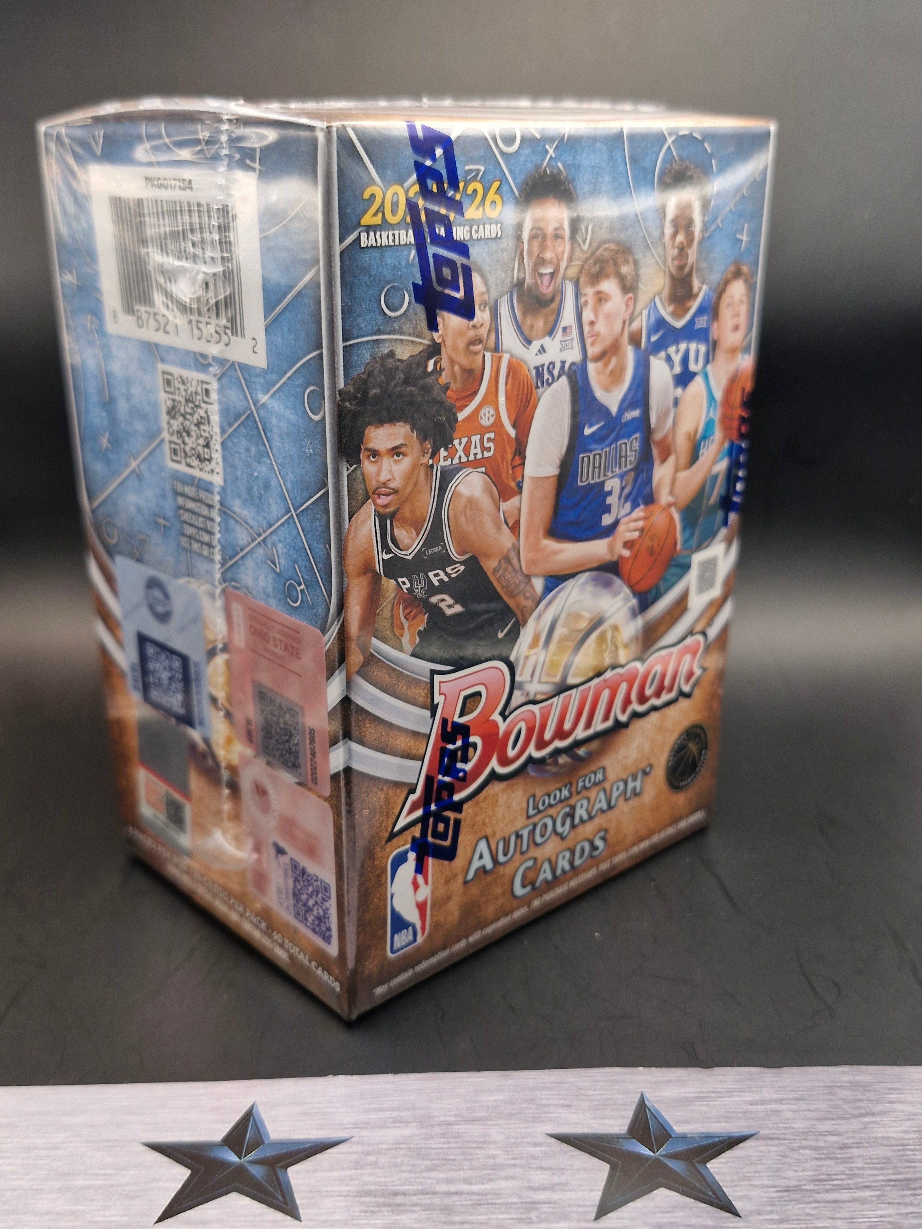 2025 Bowman Chrome University Football Blaster Box