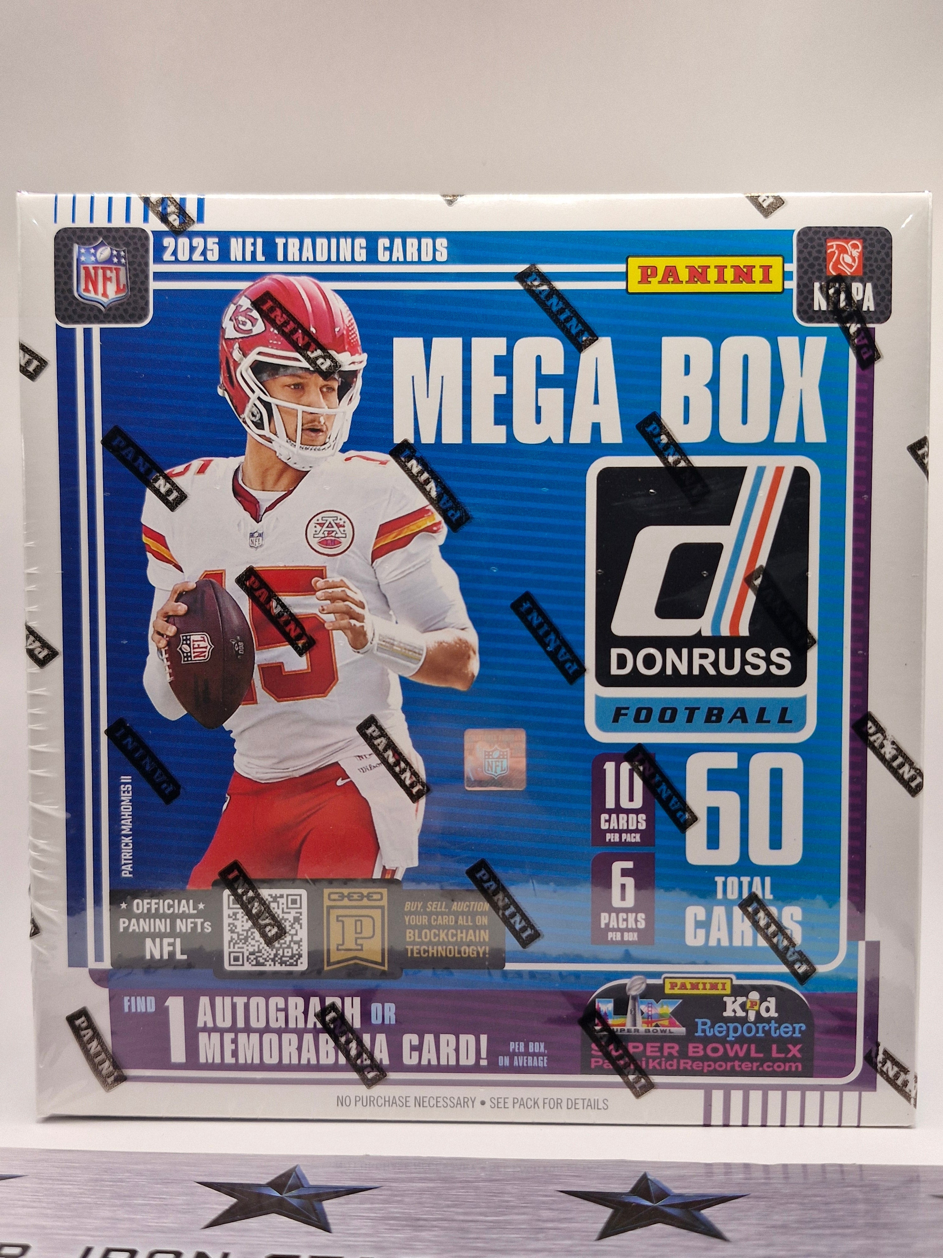 2025 Donruss Football Mega Box - Panini NFL Trading Cards